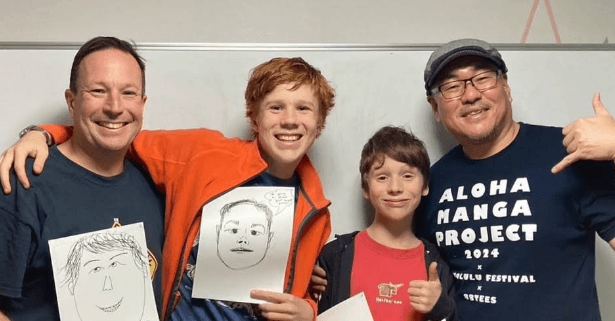 Краски и принадлежности на столе